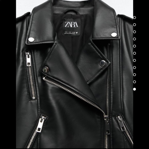 fFaux Leather Jacket -Zara - Picture 2 of 7